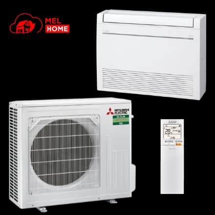 Mitsubishi Electric MFZ-KT vloerunit met buitenunit