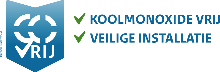 CO-vrij - koolmonoxide vrij, veilige installatie